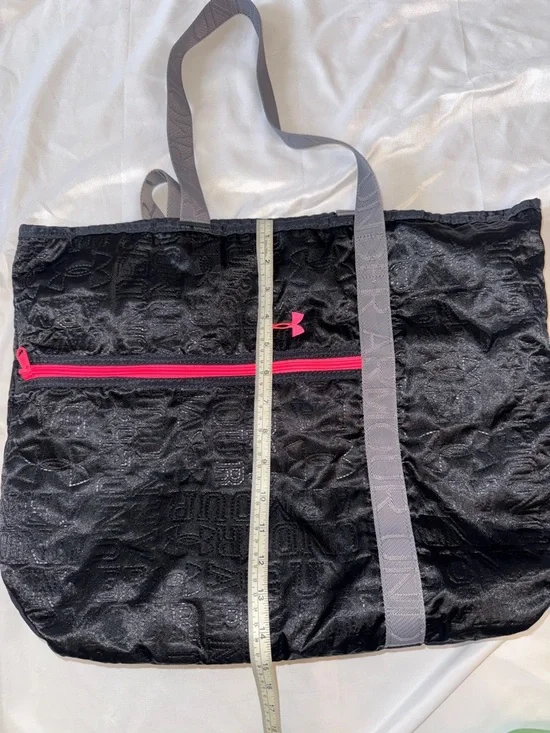 Under Armour Black Tote with Pink Accents - Picture 8 of 10